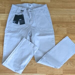 PAIGE Women's Lavender Purple May Slie Straight Ankle Jeans, Size 26, NEW nwt